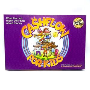 Cashflow For Kids Board Game Ages 6+ Rich Dad Poor Dad Finance Money Investing